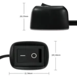 0.5m Jtron Car DIY Switch Drop Button Switch off / on DC 12 V for Fog Lights, DRL, LED Strips - Image 5