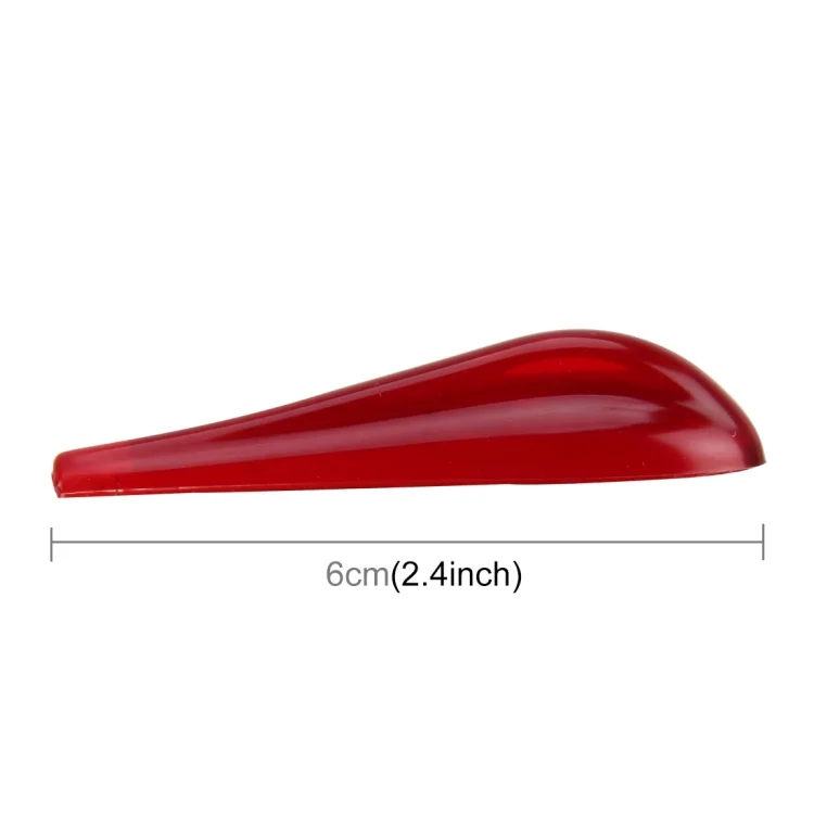 CMS2845R_4.webp 6 PCS Universal Resin Rear Spoiler Car Auto Rear Spoiler Exterior Rear Spoiler Kit Car Crash Strip Spoiler Routed Board Mute Rectifier Noise Reduction Spoiler - Image 5