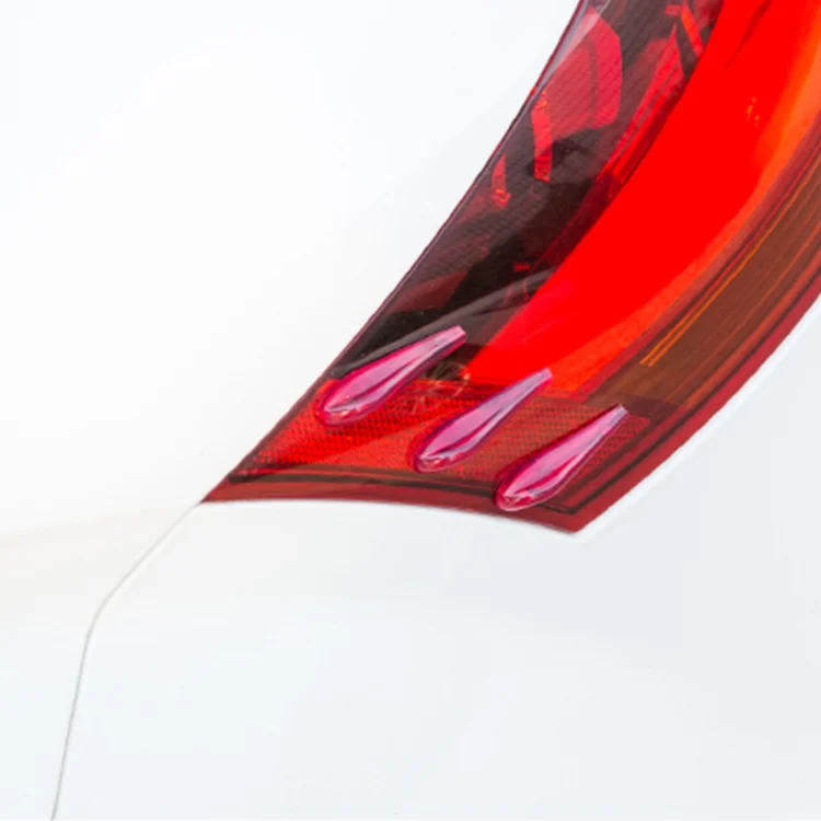 CMS2845R_8.webp 6 PCS Universal Resin Rear Spoiler Car Auto Rear Spoiler Exterior Rear Spoiler Kit Car Crash Strip Spoiler Routed Board Mute Rectifier Noise Reduction Spoiler - Image 9