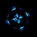 4 PCS Solar High Power Car LED Colorful Wheel Lights - Image 8
