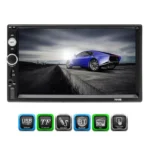 7010B HD 2 Din 7 inch Car Bluetooth Radio Receiver MP5 Player, Support FM & USB & TF Card - Image 2