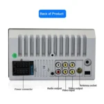 7010B HD 2 Din 7 inch Car Bluetooth Radio Receiver MP5 Player, Support FM & USB & TF Card - Image 4