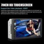 7010B HD 2 Din 7 inch Car Bluetooth Radio Receiver MP5 Player, Support FM & USB & TF Card - Image 6
