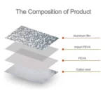 Aluminum Film PEVA Cotton Wool Anti-Dust Waterproof Sunproof Anti-frozen Anti-scratch Heat Dissipation SUV Car Cover with Warning Strips, Fits Cars up 5.1m(199 inch) in Length - Image 3