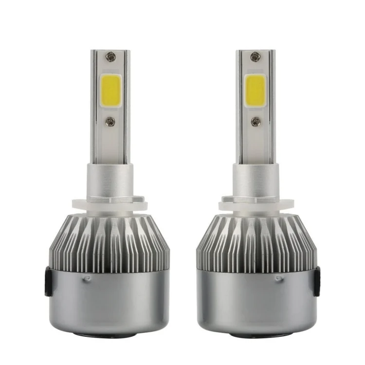 CMS3035WL_1.webp 2pcs 880/881 18W 1800LM 6000K Waterproof IP68 Car Auto LED Headlight with 2 COB LED Lamps, DC 9-36V - Image 2