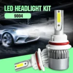 2pcs 9004 18W 1800LM 6000K Waterproof IP68 Car Auto LED Headlight with 2 COB LED Lamps, DC 9-36V - Image 4