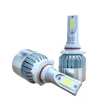 2pcs 9005 18W 1800LM 6000K Waterproof IP68 Car Auto LED Headlight with 2 COB LED Lamps, DC 9-36V - Image 2