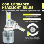 2pcs 9005 18W 1800LM 6000K Waterproof IP68 Car Auto LED Headlight with 2 COB LED Lamps, DC 9-36V - Image 6