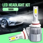 2 PCS C9 9006 18W 1800LM 6000K Waterproof IP68 Car Auto LED Headlight with 2 COB LED Lamps, DC 9-36V - Image 4
