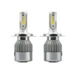 2pcs H4 18W 1800LM 6000K Waterproof IP68 Car Auto LED Headlight with 2 COB LED Lamps, DC 9-36V - Image 2