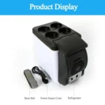 Car Auto 48W Portable Multi-Function Cooling and Warming 6L Low Noise Refrigerator for Car and Home, Cord Length: 1.8m - Image 4