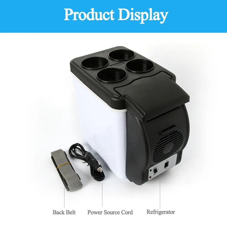 CMS3060_3.webp Car Auto 48W Portable Multi-Function Cooling and Warming 6L Low Noise Refrigerator for Car and Home, Cord Length: 1.8m - Image 4
