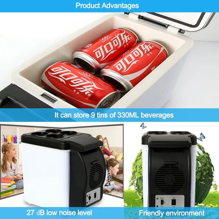 CMS3060_8.webp Car Auto 48W Portable Multi-Function Cooling and Warming 6L Low Noise Refrigerator for Car and Home, Cord Length: 1.8m - Image 9