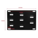 Car Front Bumper Tow Hook License Plate Mounting Bracket Holder for BMW F Series - Image 3