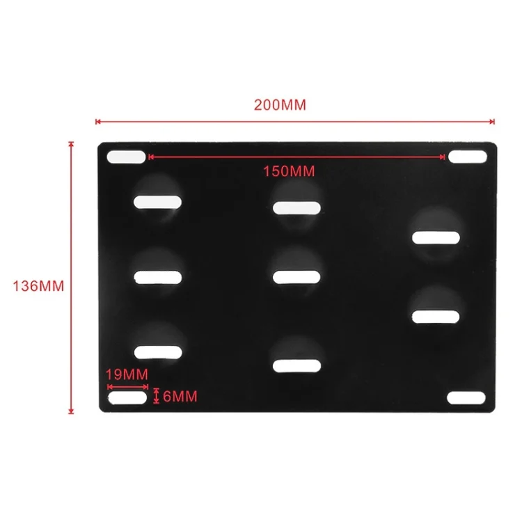 CMS30863_2.webp Car Front Bumper Tow Hook License Plate Mounting Bracket Holder for BMW F Series - Image 3