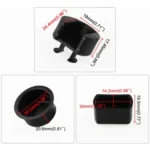 4 PCS Automotive ABS Tailgate Hinge Pivot Bushing Insert Kit for Ford / Dodge E7TZ-99430B22-A - Image 6