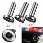 4.5 inch Universal Car 304 Stainless Steel Exhaust Pipe Muffler Unadjustable Tail Muffler Tip - Image 5