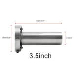 3.5 inch Universal Car 304 Stainless Steel Exhaust Pipe Muffler Adjustable Tail Muffler Tip - Image 4