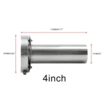 4 inch Universal Car 304 Stainless Steel Exhaust Pipe Muffler Adjustable Tail Muffler Tip - Image 4