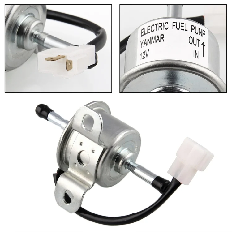 CMS3099_3.webp Car 90L/H In-Line Injection Fuel Pump External Electric Fuel Pump Flow 129612-52100 for Yanmar 4TNV88 Hitachi Mini Excavator - Image 4
