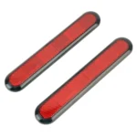 3R-2150 2 PCS Car Plastic Reflect Warning Sticker Outside Sticker - Image 2