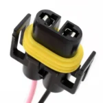 H11 Bulb Holder Base Male Socket with Wire - Image 4