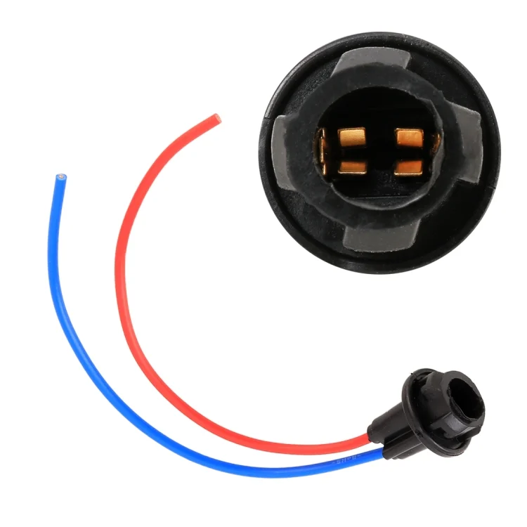 CMS3195.webp T10 Instrument Lamp Bulb Holder Base with Wire - Image 1