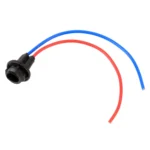 T10 Instrument Lamp Bulb Holder Base with Wire - Image 2