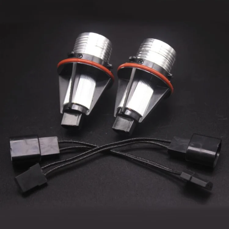 CMS3238_4.webp 2 PCS DC 12-24V 6W 800LM 6000K LED Angel Eyes Light Bulb for BMW E39/E53/E60/E61/E63/E64/E65/E66/E87, (White Light) - Image 5