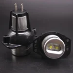2 PCS DC 12-24V 6W 800LM 2-LED Car Angel Eyes Light Bulb for BMW E90/E91, (White Light) - Image 4