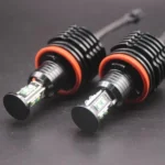 2 PCS DC 12-24V 40W 1800LM 8-LED Car Angel Eyes Halo Ring Marker Light Bulb, (White Light), For X5 E70 all models 2007-UP, X6 E71 All models 2008-up, E60, E61, E90 - Image 2