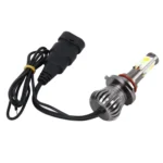 2 PCS 9006 HB4 6W 400LM Car LED Three-side COB Chips Fog Light Lamp Replacement, (White Light+Yellow Light) - Image 3