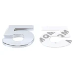 Car Vehicle Badge Emblem 3D Number One Self-adhesive Sticker Decal, Size: 3.6*4.5*0.5cm - Image 4