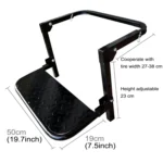Portable Folding Car Stairs Tyre Mount Steps Ladder for Pickup Trucks, Truck, SUV - Image 2