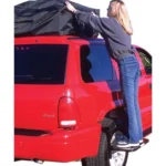 Portable Folding Car Stairs Tyre Mount Steps Ladder for Pickup Trucks, Truck, SUV - Image 8