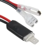 2 PCS Universal H1 Conversion Bulb Harness Wire Plugs Power Wire Adapter Connectors - Image 4