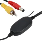 2 PCS 2370MHZ Transmit / Receive Frequency Portable Navigation Wireless Rear View System Wireless Video Transmitter Receiver for Car Rear View Backup Camera Car Back View Monitor System - Image 3