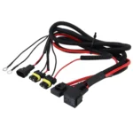 DC 12V 40A 9006 Bulb Strengthen Line Group HID Xenon Controller Cable Relay Wiring - Image 2