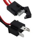 DC 12V 40A H4 Bulb Strengthen Line Group HID Xenon Controller Cable Relay Wiring - Image 4