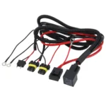 DC 12V 40A H7 Bulb Strengthen Line Group HID Xenon Controller Cable Relay Wiring - Image 2