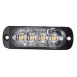 DC 12V-24V 2W 4LEDs SMD-2835 Lamps 17 Flash Patterns 3 Lines Car Flash Lamp Waterproof Car Truck Emergency Strobe Flash Warning Light, Cable Length: 90cm - Image 6