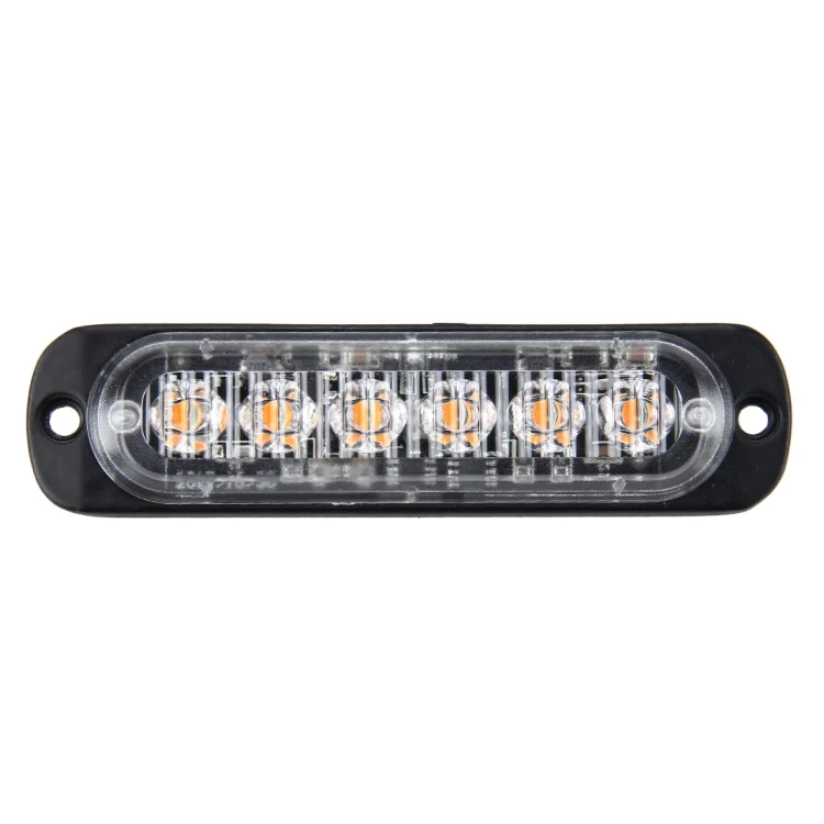 CMS3399A_3.webp DC 12V-24V 2W 6LEDs SMD-2835 Lamps 17 Flash Patterns 3 Lines Car Flash Lamp Waterproof Car Truck Emergency Strobe Flash Warning Light, Cable Length: 90cm - Image 6