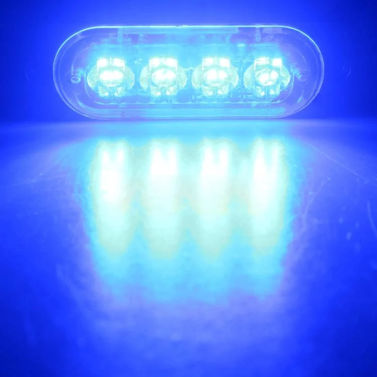 CMS3399A_5.webp DC 12V-24V 2W 6LEDs SMD-2835 Lamps 17 Flash Patterns 3 Lines Car Flash Lamp Waterproof Car Truck Emergency Strobe Flash Warning Light, Cable Length: 90cm - Image 8