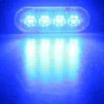 DC 12V-24V 2W 12LEDs SMD-2835 Lamps 17 Flash Patterns 3 Lines Car Flash Lamp Waterproof Car Truck Emergency Strobe Flash Warning Light, Cable Length: 90cm - Image 8