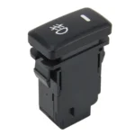 Car Fog Light Lamp Indicator 5 PIN On and Off Button Switch Control 4 Cable Auto Car Fog Light 5 Pin Switch On-Off Button Switch for Toyota, Large Size: 6*2.8*1.7cm(Yellow Light) - Image 2