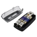Car Stereo Car Audio Fuse Holder Insurance 60A Car Audio Fuse Holder 1 in 2 Ways Car Auto Fuse Holder Blade Fuse Holder for Car Audio - Image 5