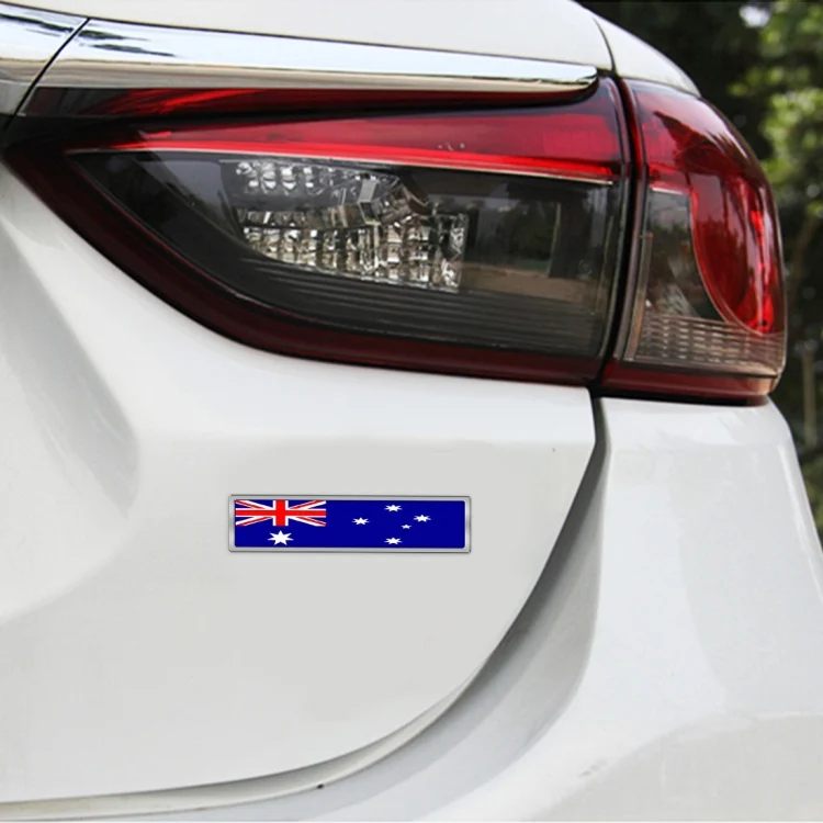 CMS35810_5.webp 2 PCS Australian Flag Pattern Rectangle Car-Styling Sticker Random Decorative Sticker - Image 6