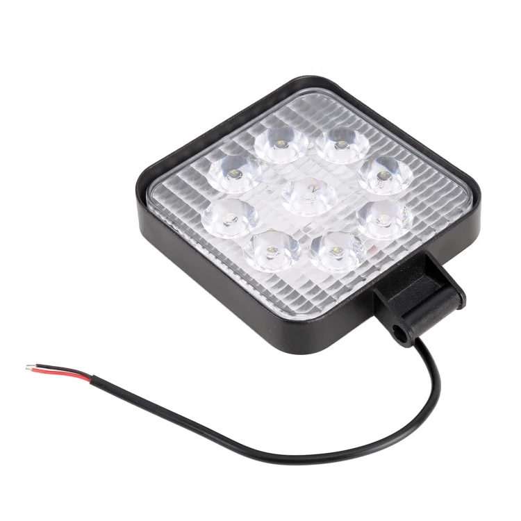 CMS3598WL_2.webp DC 10-30V 27W 2500LM 6000K Waterproof Vehicle Car Boat Marine External Work Lights Emergency Lights 30 Degrees Adjustable Spot Light LED Car Bulbs with 9 Intense Wafer LED Lights - Image 3