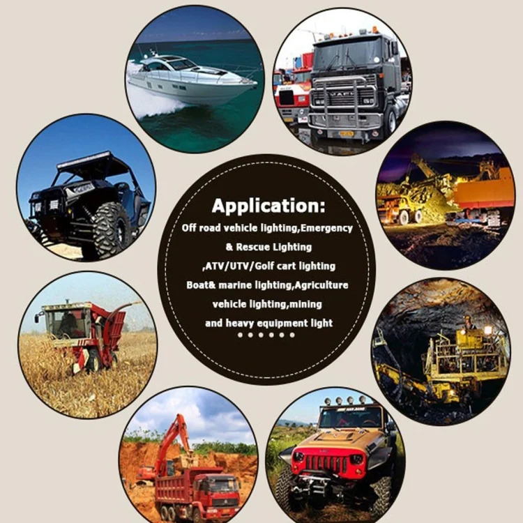 CMS3598WL_9.webp DC 10-30V 27W 2500LM 6000K Waterproof Vehicle Car Boat Marine External Work Lights Emergency Lights 30 Degrees Adjustable Spot Light LED Car Bulbs with 9 Intense Wafer LED Lights - Image 10