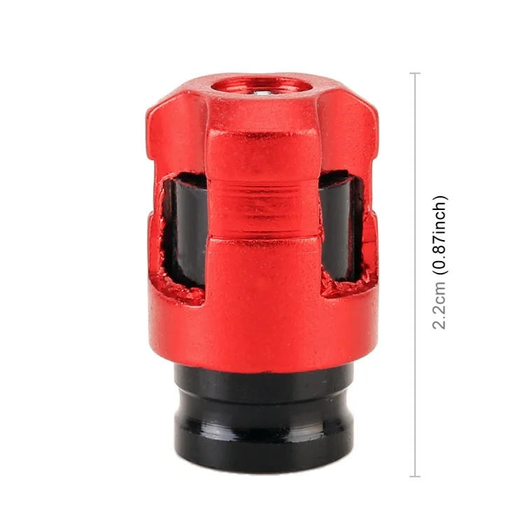 CMS3614R_2.webp 4 PCS Valve Shape Gas Cap Mouthpiece Cover Tire Cap Car Tire Valve Caps - Image 3
